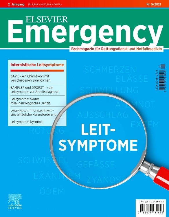 Elsevier Emergency. Internistische Leitsymptome. 5/2021