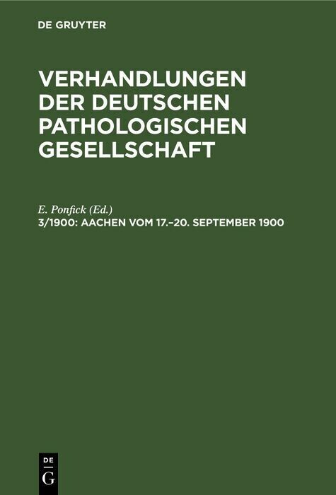 Aachen vom 17.-20. September 1900