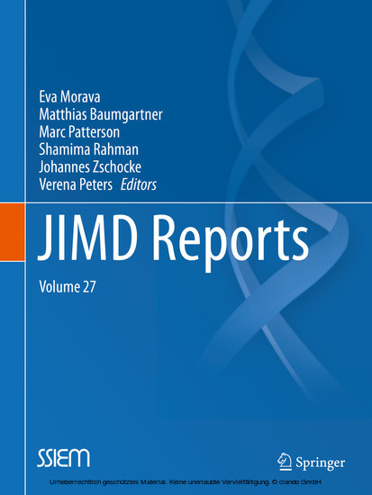 JIMD Reports, Volume 27