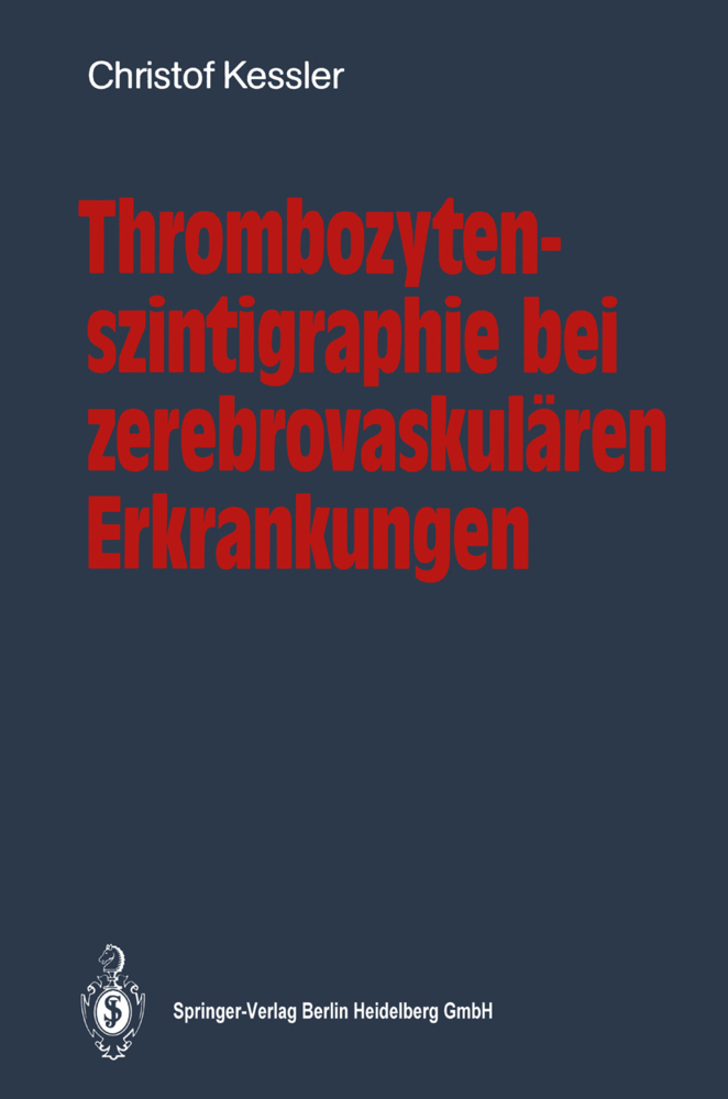 Thrombozytenszintigraphie bei zerebrovaskulären Erkrankungen