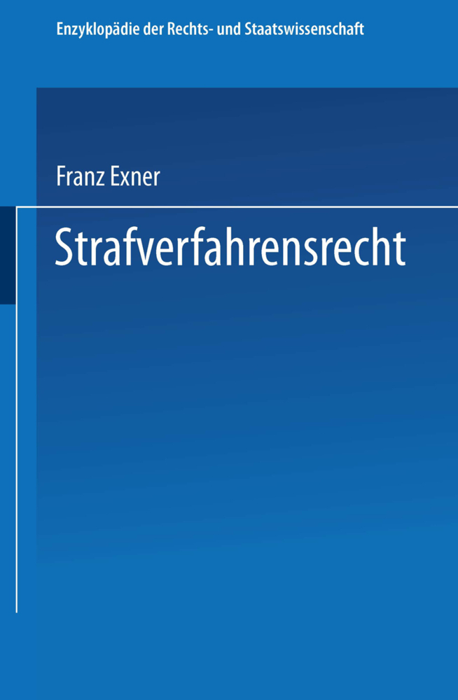 Strafverfahrensrecht