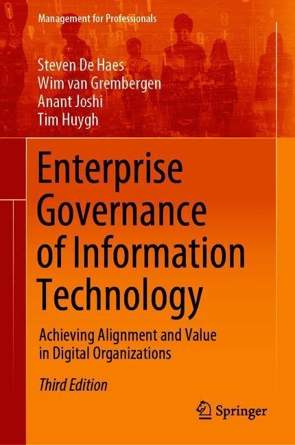 Enterprise Governance of Information Technology