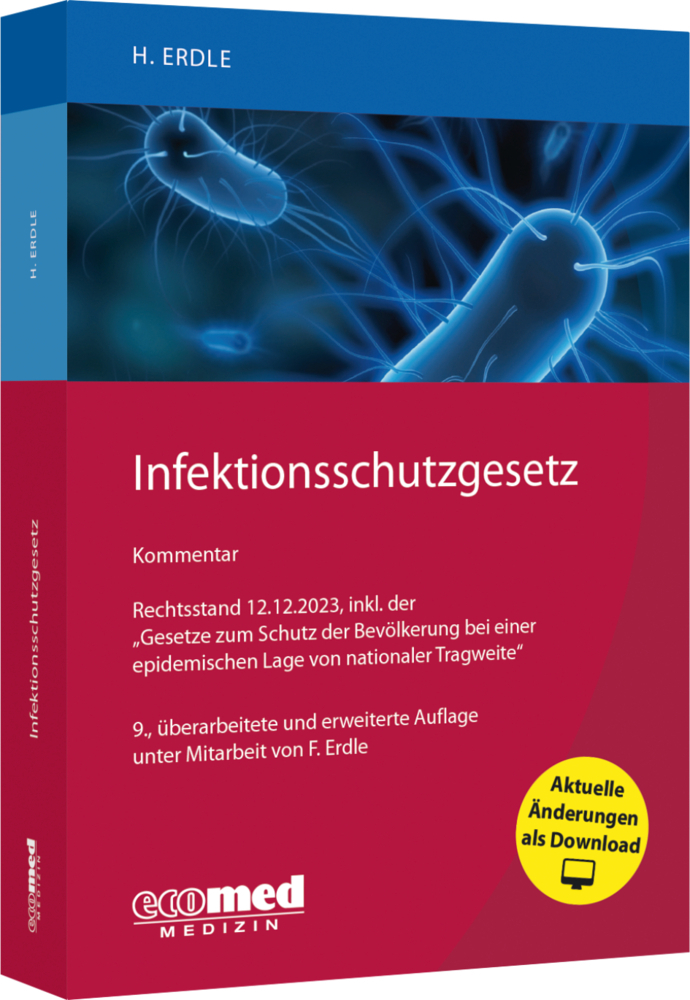 Infektionsschutzgesetz, m. 1 Buch, m. 1 Online-Zugang