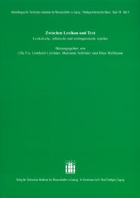 Zwischen Lexikon und Text