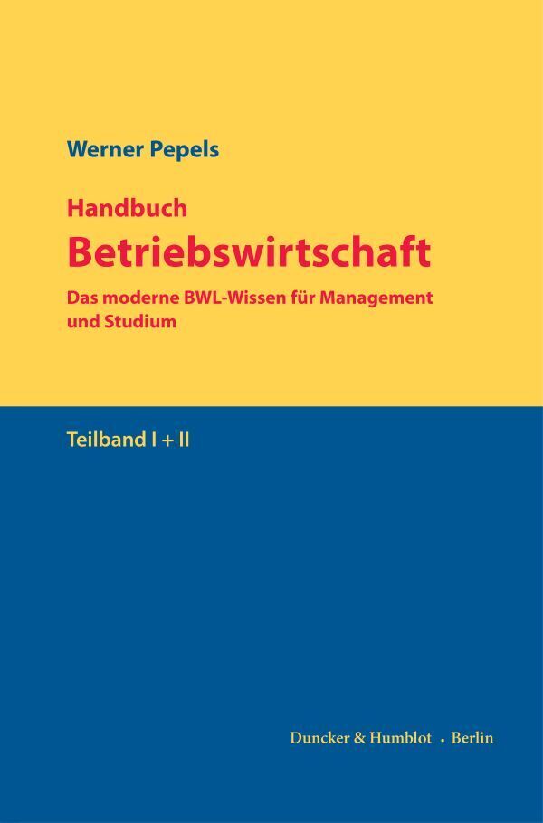 Handbuch Betriebswirtschaft