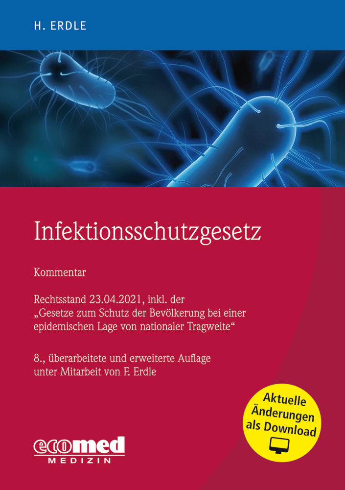 Infektionsschutzgesetz, m. 1 Buch, m. 1 Online-Zugang