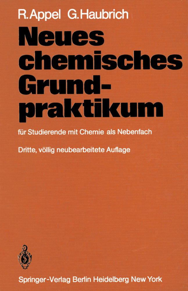 Neues chemisches Grundpraktikum