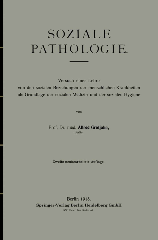 Soziale Pathologie