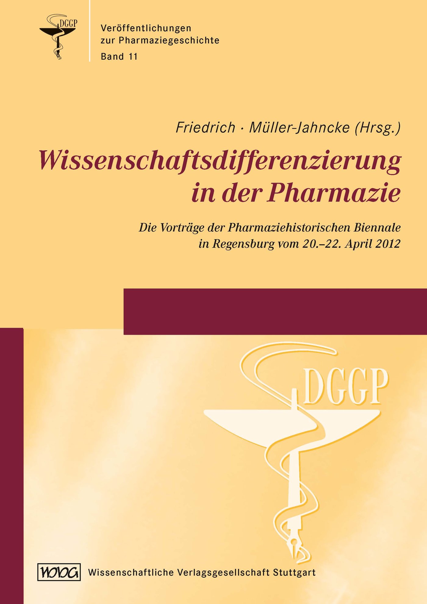 Wissenschaftsdifferenzierung in der Pharmazie