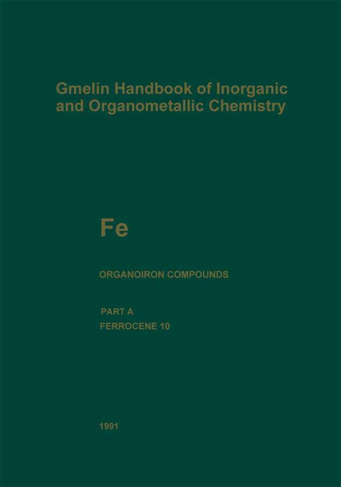Fe - Organoiron Compounds. Pt.A