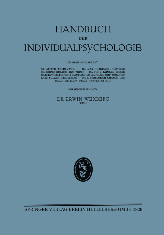 Handbuch der Individualpsychologie. Bd.2
