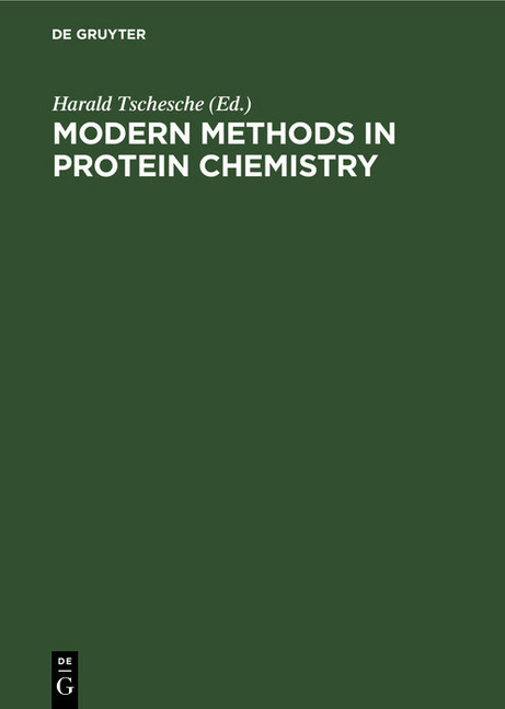 Modern methods in protein chemistry