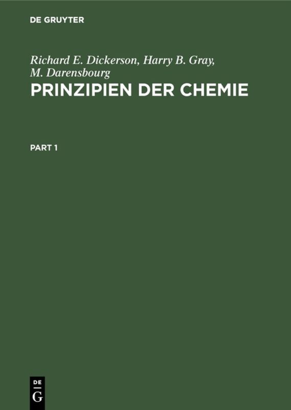 Prinzipien der Chemie, 2 Bde.