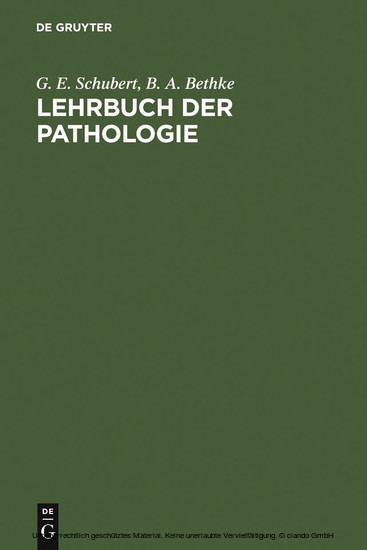 Lehrbuch der Pathologie und Antwortkatalog zum GK2