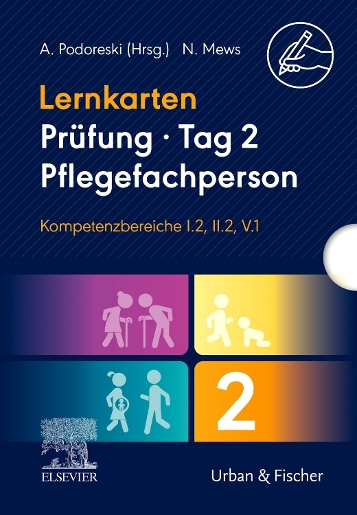 Lernkarten Prüfung - Tag 2, Pflegefachperson, Kompetenzbereiche I.2, II.2, V.1