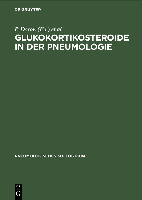 Glukokortikosteroide in der Pneumologie