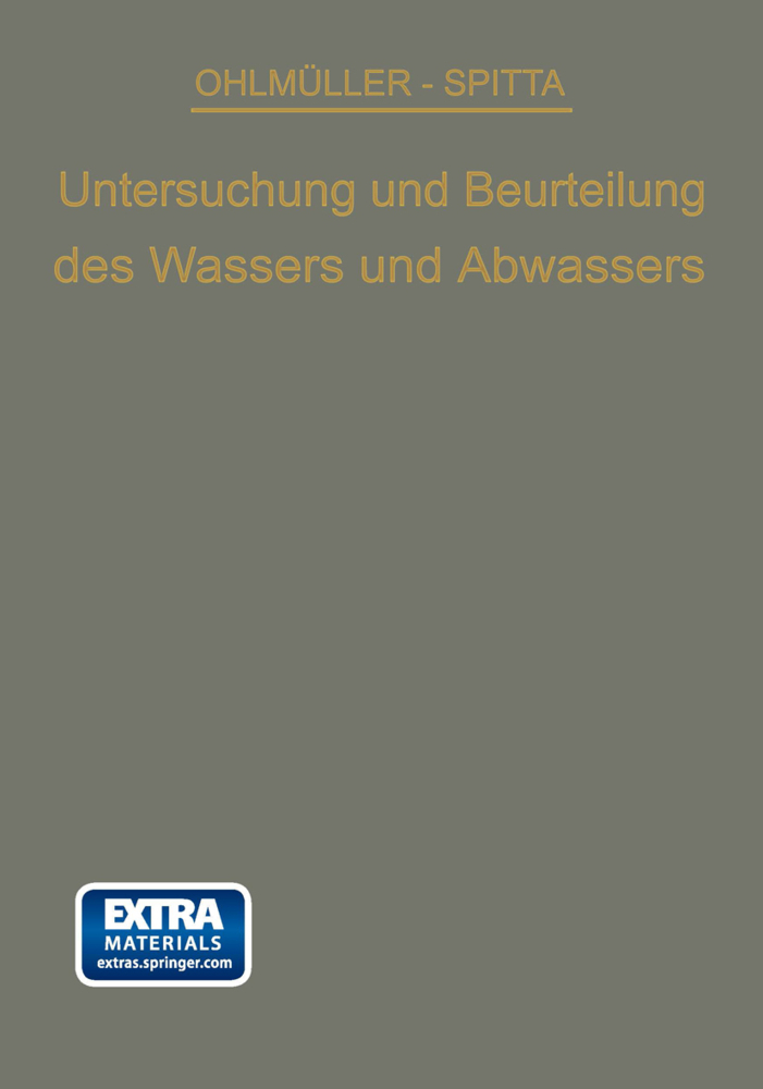 Die Untersuchung und Beurteilung des Wassers und des Abwassers