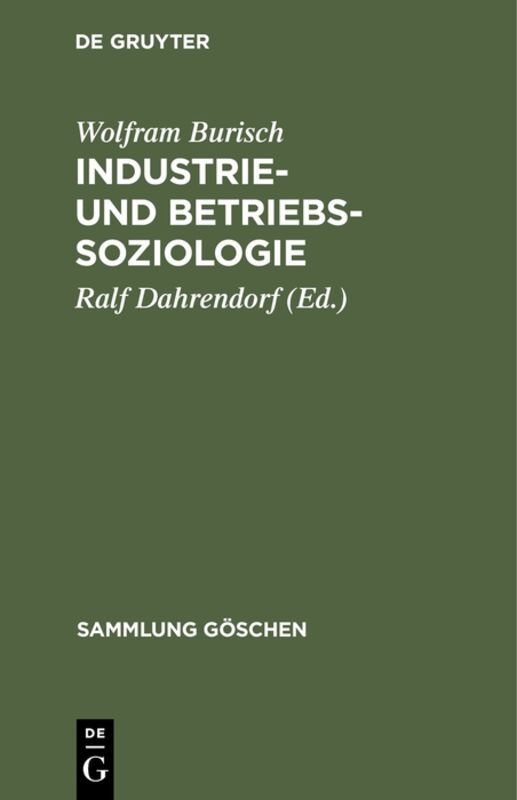 Industrie- und Betriebssoziologie