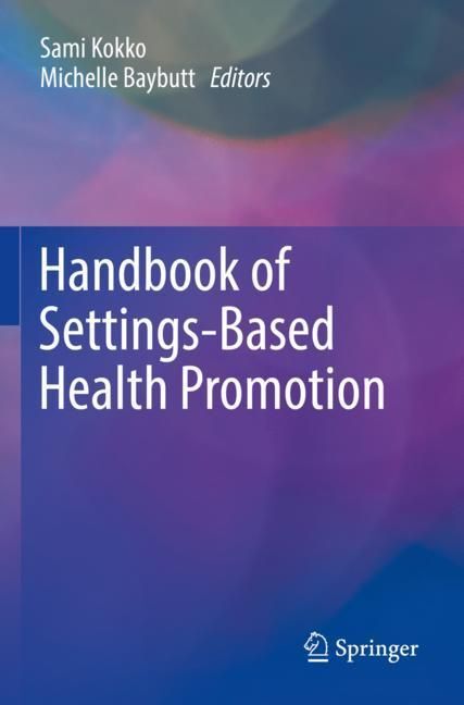 Handbook　Verlag　of　Apotheker　Settings-Based　Health　Promotion　Deutscher