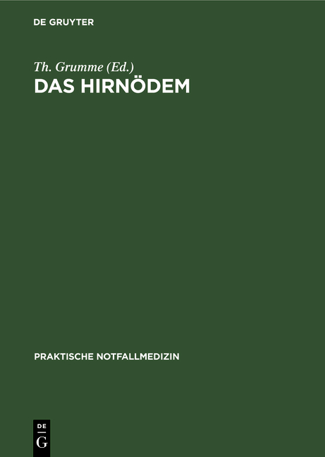 Das Hirnödem