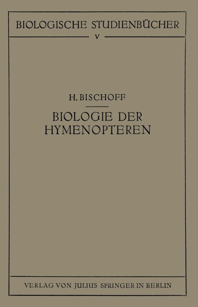 Biologie der Hymenopteren