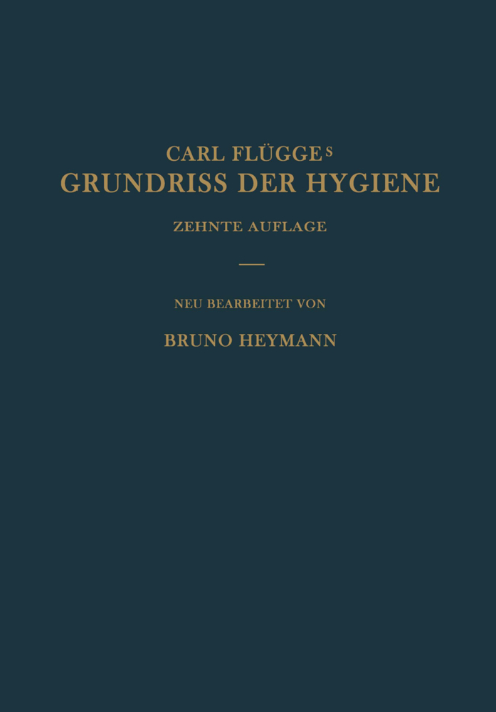 Grundriss der Hygiene