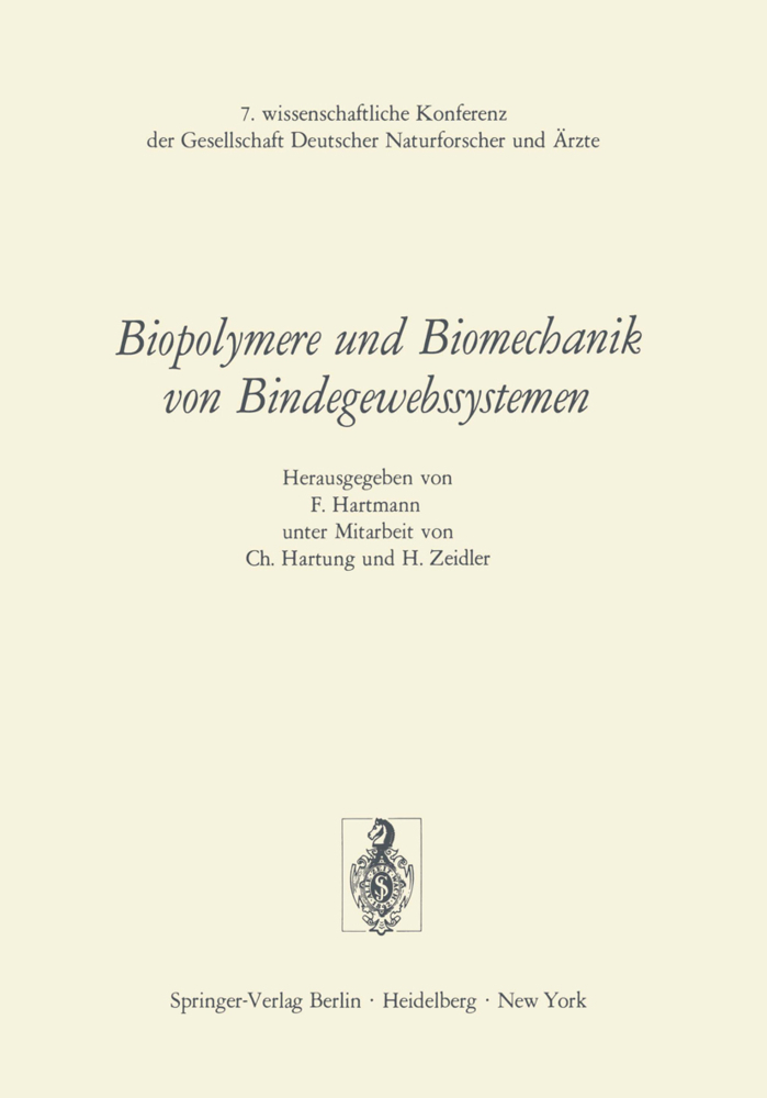 Biopolymere und Biomechanik von Bindegewebssystemen