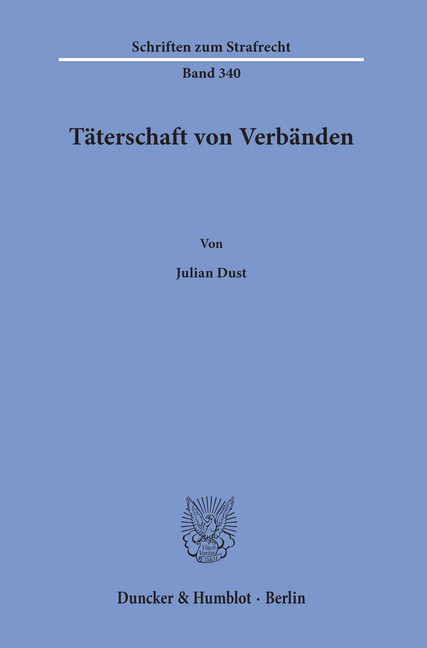 Täterschaft von Verbänden.