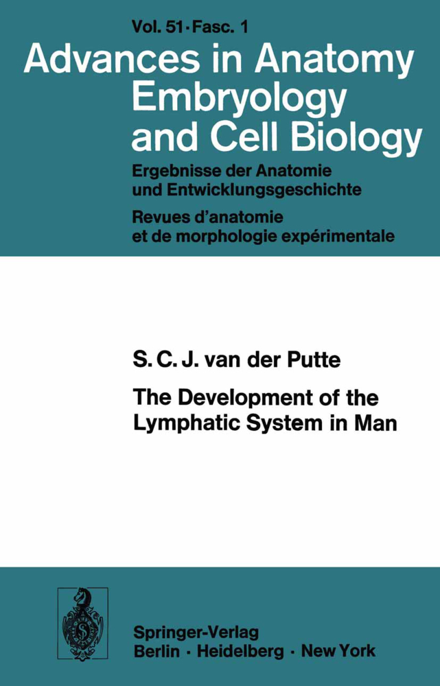 The Development of the Lymphatic System in Man