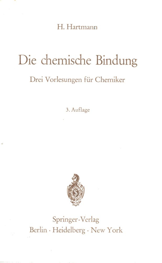 Die chemische Bindung