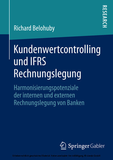 Kundenwertcontrolling und IFRS Rechnungslegung