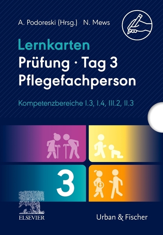 Lernkarten Prüfung - Tag 3, Pflegefachperson, Kompetenzbereiche I.3, I.4, III.2, II.3