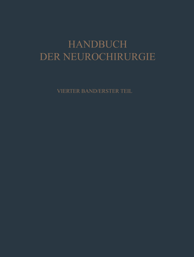 Klinik und Behandlung der Raumbeengenden Intrakraniellen Prozesse I