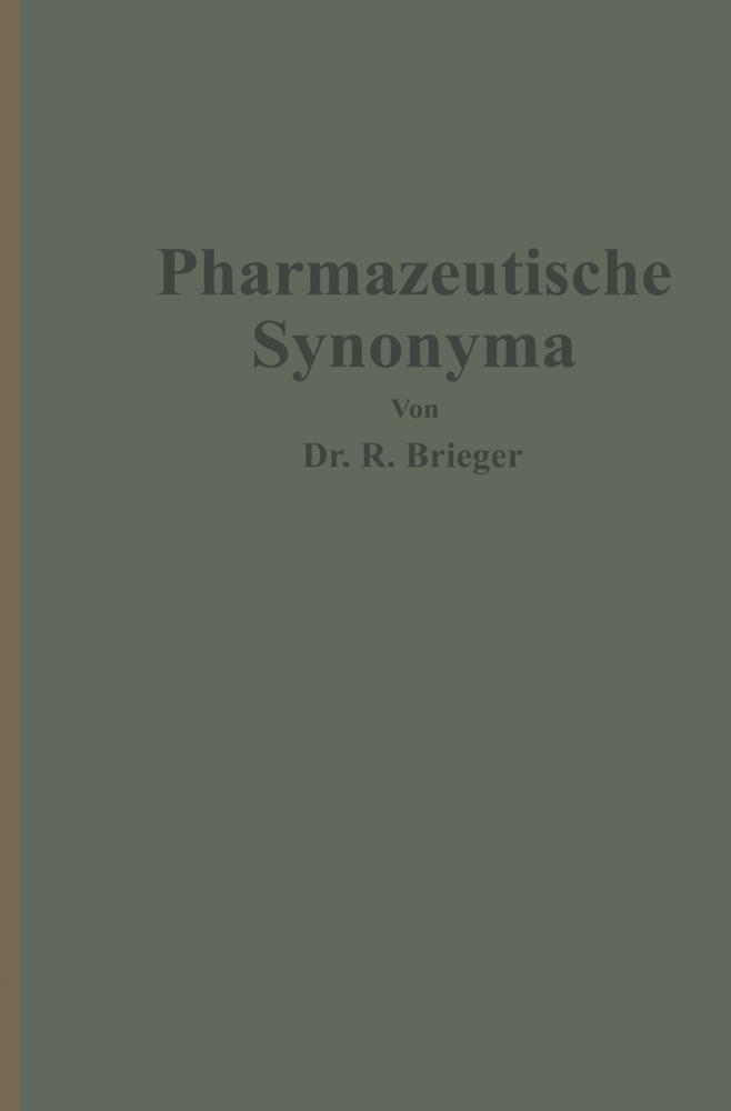 Pharmazeutische Synonyma