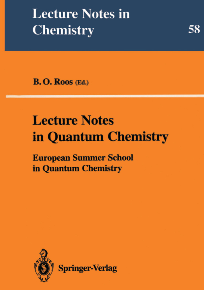 Lecture Notes in Quantum Chemistry. Vol.1